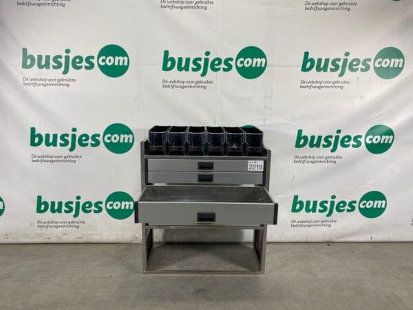 Aluca aluminium bedrijfswageninrichting gebruikt (nr 2219) - Afbeelding 6