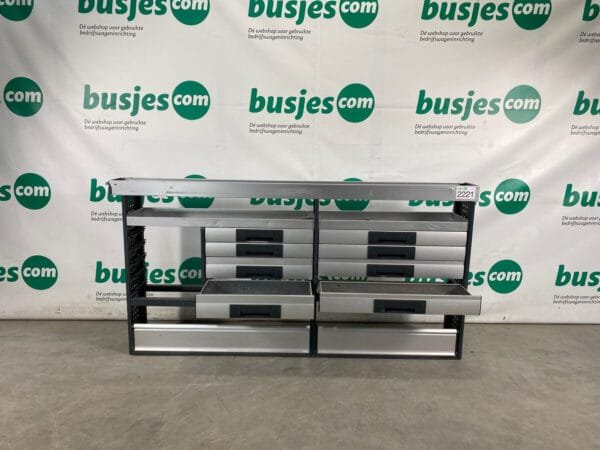 Bott Vario aluminium gebruikte bedrijfswagen inrichting (nr 2221) - Afbeelding 6