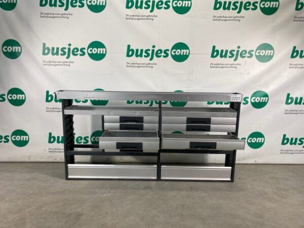Bott Vario aluminium gebruikte bedrijfswagen inrichting (nr 2221) - Afbeelding 7