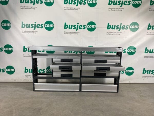 Bott Vario aluminium gebruikte bedrijfswagen inrichting (nr 2221) - Afbeelding 8
