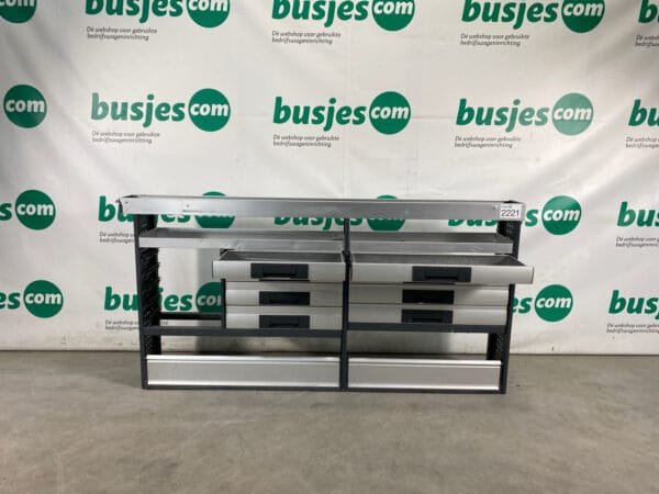 Bott Vario aluminium gebruikte bedrijfswagen inrichting (nr 2221) - Afbeelding 9