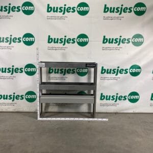 Aluca aluminium bedrijfswageninrichting gebruikt (nr 2224)
