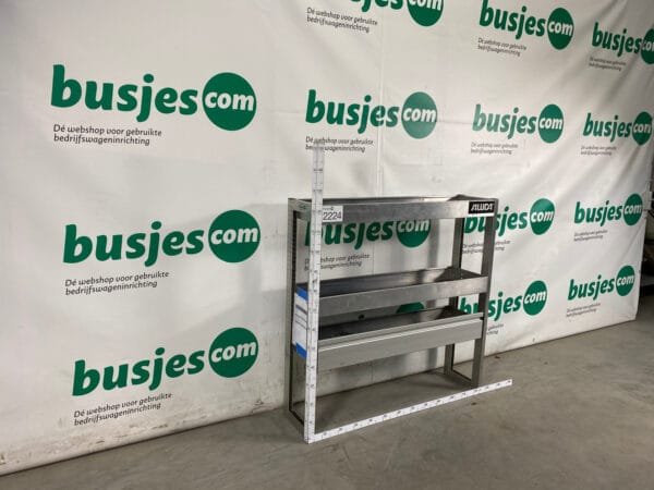 Aluca aluminium bedrijfswageninrichting gebruikt (nr 2224) - Afbeelding 3