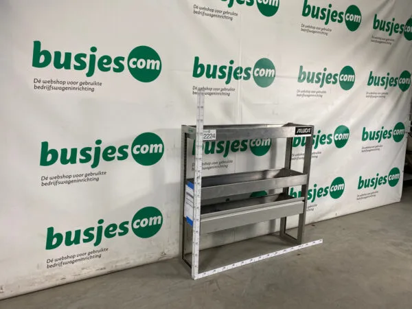 Aluca aluminium bedrijfswageninrichting gebruikt (nr 2224) - Afbeelding 3