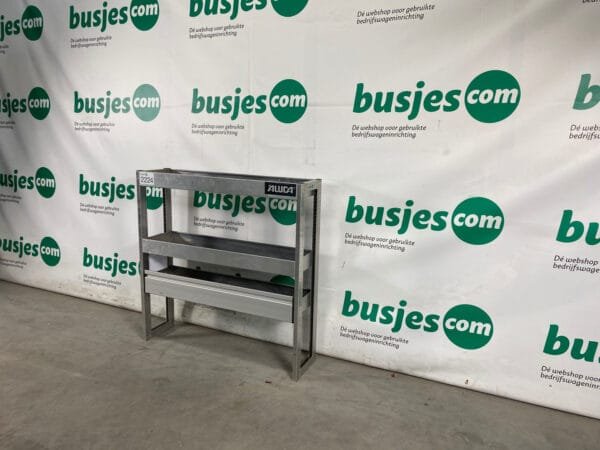 Aluca aluminium bedrijfswageninrichting gebruikt (nr 2224) - Afbeelding 4