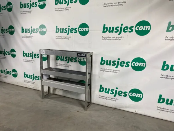 Aluca aluminium bedrijfswageninrichting gebruikt (nr 2224) - Afbeelding 4
