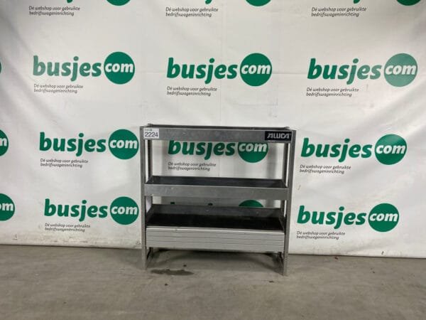 Aluca aluminium bedrijfswageninrichting gebruikt (nr 2224) - Afbeelding 5