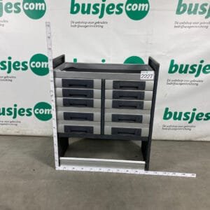 Bott Vario aluminium gebruikte bedrijfswagen inrichting (nr 2227)