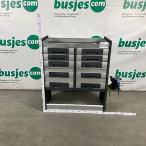 Bott Vario aluminium gebruikte bedrijfswagen inrichting (nr 2228)