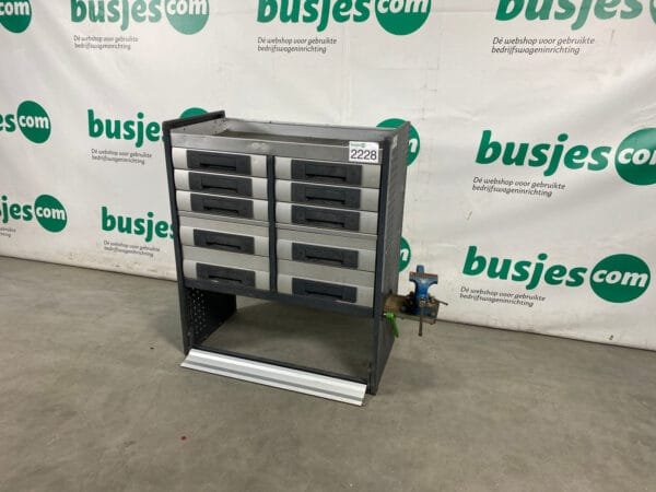 Bott Vario aluminium gebruikte bedrijfswagen inrichting (nr 2228) - Afbeelding 11