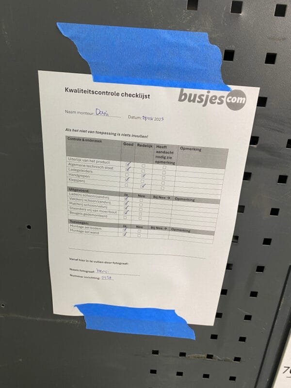 Bott Vario aluminium gebruikte bedrijfswagen inrichting (nr 2228) - Afbeelding 12