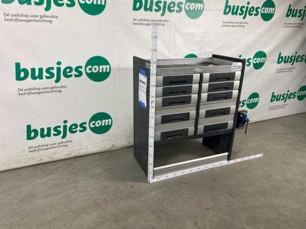 Bott Vario aluminium gebruikte bedrijfswagen inrichting (nr 2228) - Afbeelding 3