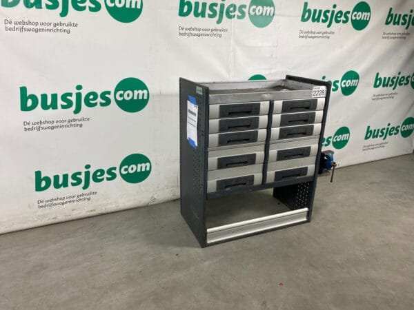 Bott Vario aluminium gebruikte bedrijfswagen inrichting (nr 2228) - Afbeelding 4