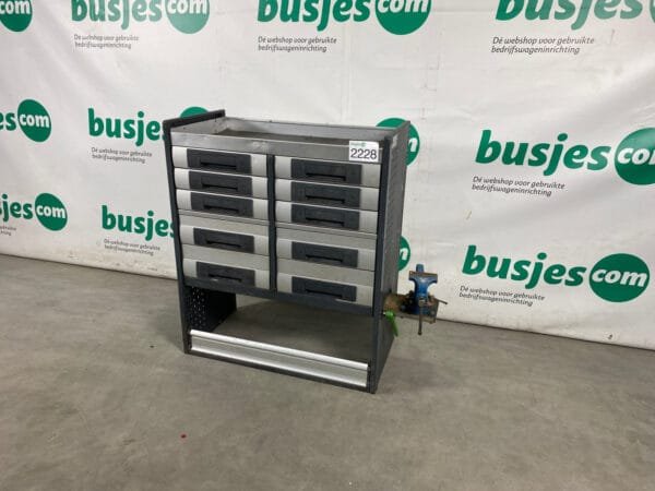 Bott Vario aluminium gebruikte bedrijfswagen inrichting (nr 2228) - Afbeelding 5