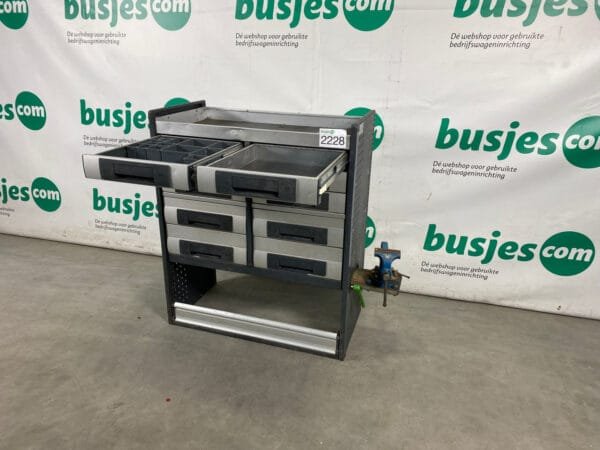 Bott Vario aluminium gebruikte bedrijfswagen inrichting (nr 2228) - Afbeelding 6
