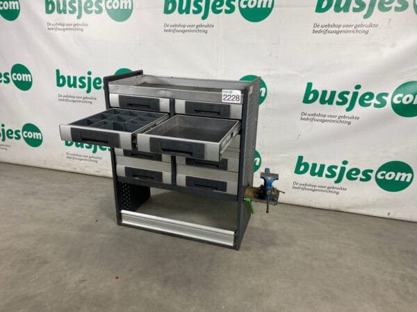 Bott Vario aluminium gebruikte bedrijfswagen inrichting (nr 2228) - Afbeelding 7