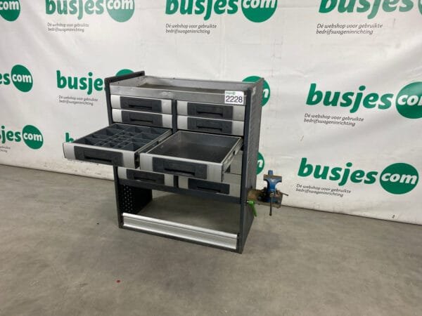 Bott Vario aluminium gebruikte bedrijfswagen inrichting (nr 2228) - Afbeelding 8