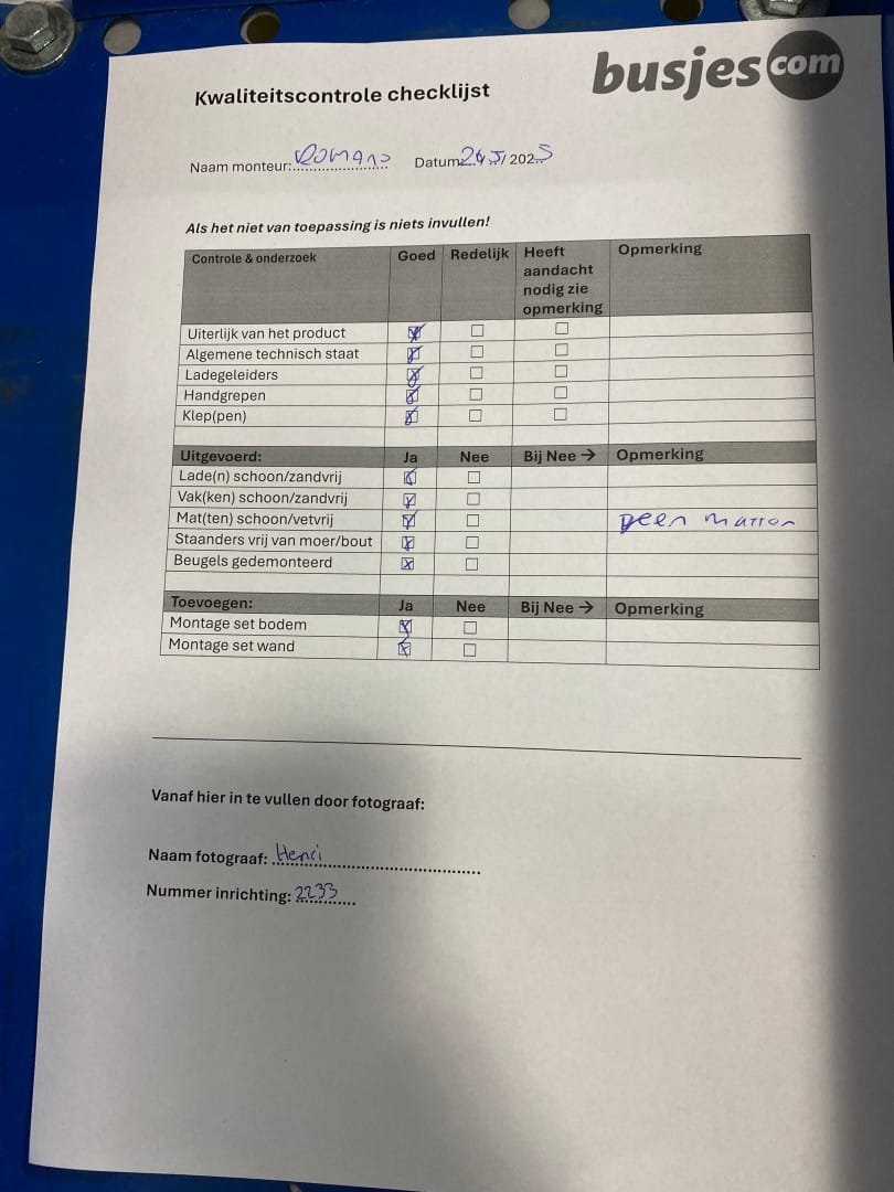 Steebox gebruikte bus inrichting (nr 2233) - Afbeelding 8