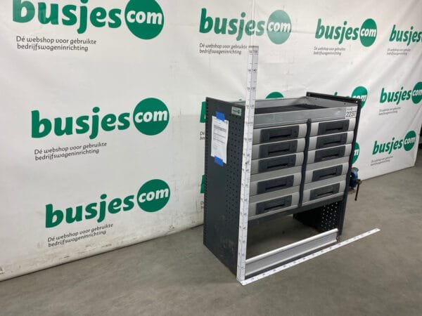 Bott Vario aluminium gebruikte bedrijfswagen inrichting (nr 2237) - Afbeelding 2