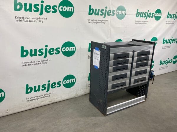 Bott Vario aluminium gebruikte bedrijfswagen inrichting (nr 2237) - Afbeelding 3
