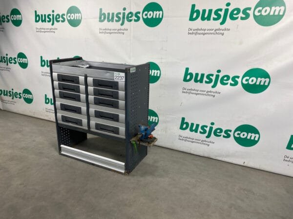 Bott Vario aluminium gebruikte bedrijfswagen inrichting (nr 2237) - Afbeelding 4