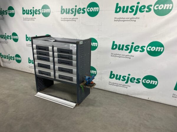 Bott Vario aluminium gebruikte bedrijfswagen inrichting (nr 2237) - Afbeelding 6