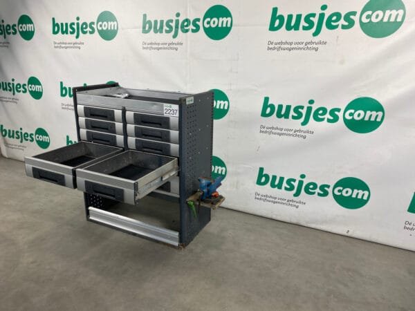 Bott Vario aluminium gebruikte bedrijfswagen inrichting (nr 2237) - Afbeelding 8