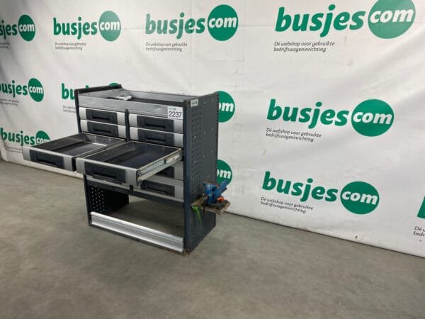Bott Vario aluminium gebruikte bedrijfswagen inrichting (nr 2237) - Afbeelding 9