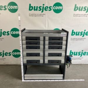Bott Vario aluminium gebruikte bedrijfswagen inrichting (nr 2245)