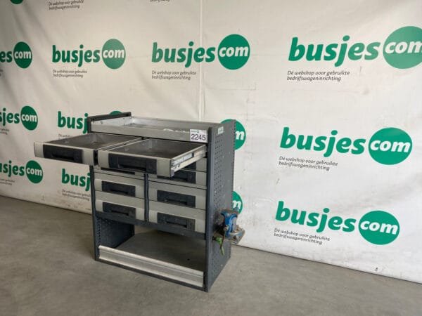 Bott Vario aluminium gebruikte bedrijfswagen inrichting (nr 2245) - Afbeelding 11