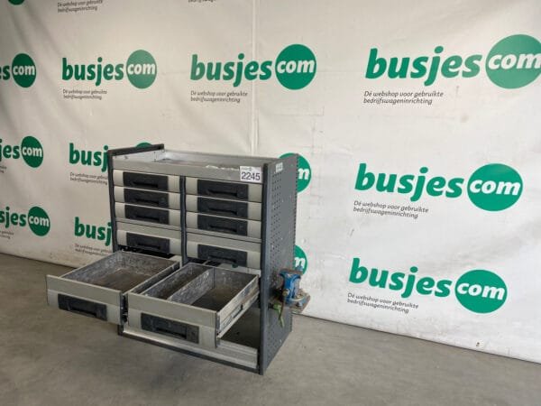 Bott Vario aluminium gebruikte bedrijfswagen inrichting (nr 2245) - Afbeelding 7