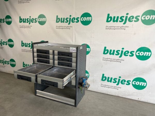 Bott Vario aluminium gebruikte bedrijfswagen inrichting (nr 2245) - Afbeelding 8