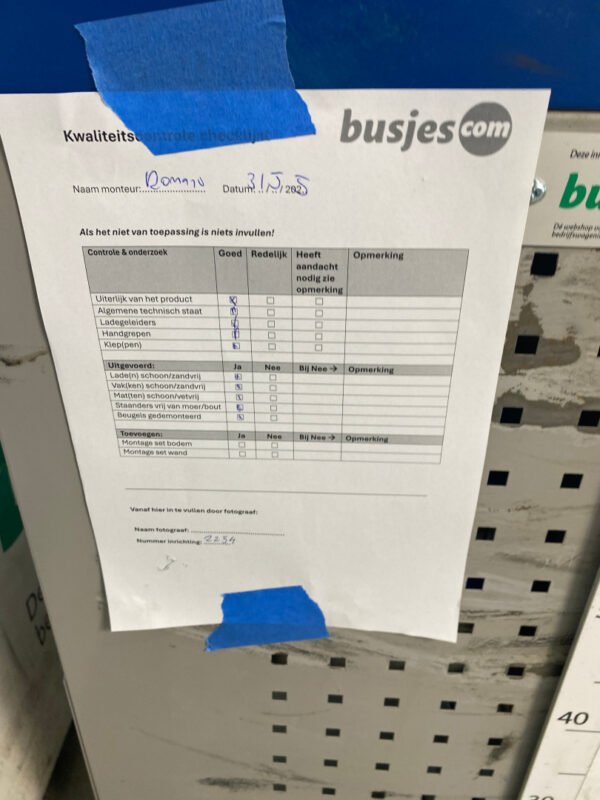Steebox gebruikte bus inrichting (nr 2254) - Afbeelding 10