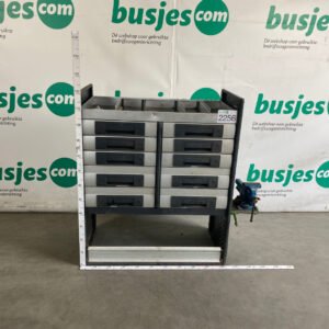 Bott Vario aluminium gebruikte bedrijfswagen inrichting (nr 2256)