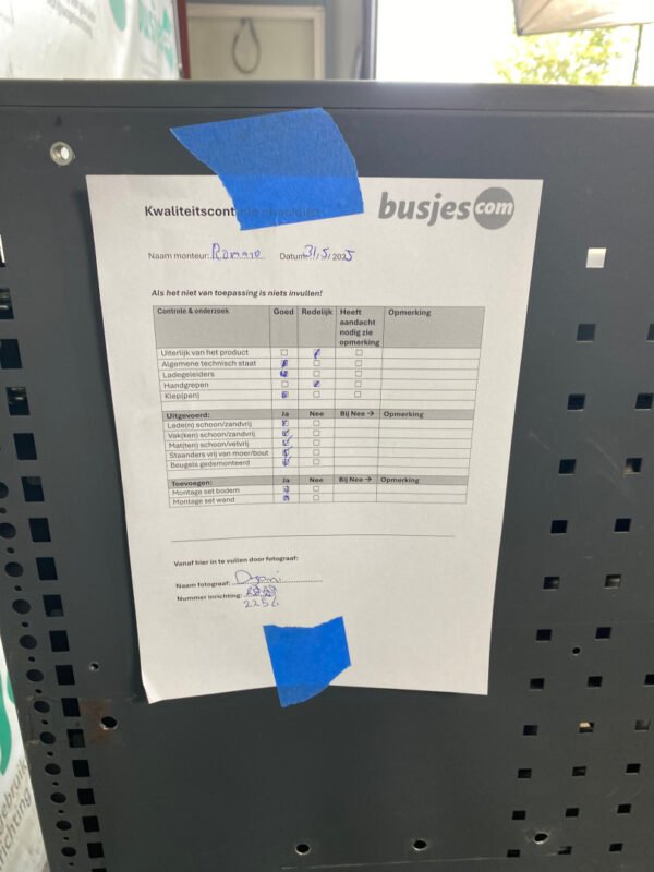 Bott Vario aluminium gebruikte bedrijfswagen inrichting (nr 2256) - Afbeelding 2