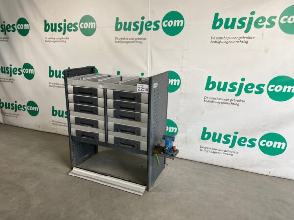 Bott Vario aluminium gebruikte bedrijfswagen inrichting (nr 2256) - Afbeelding 6
