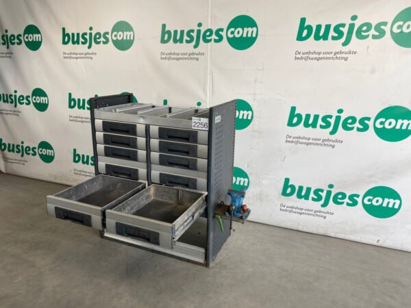 Bott Vario aluminium gebruikte bedrijfswagen inrichting (nr 2256) - Afbeelding 7