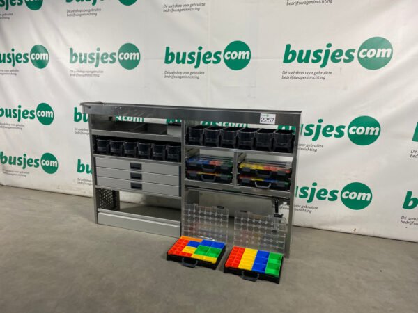 Aluca aluminium bedrijfswageninrichting gebruikt (nr 2257) - Afbeelding 10