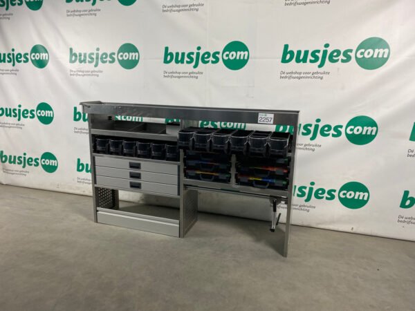 Aluca aluminium bedrijfswageninrichting gebruikt (nr 2257) - Afbeelding 11