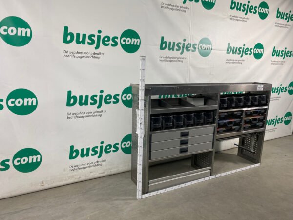 Aluca aluminium bedrijfswageninrichting gebruikt (nr 2257) - Afbeelding 3