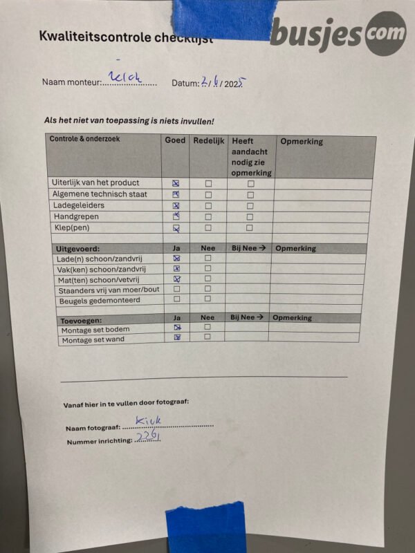 Service systeem gebruikte bus inrichting (nr 2261) - Afbeelding 9