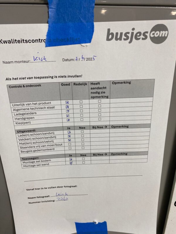 Service systeem gebruikte bus inrichting (nr 2262) - Afbeelding 9