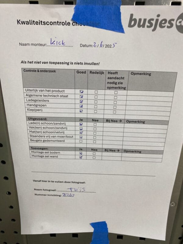 Aluca aluminium bedrijfswageninrichting gebruikt (nr 2263) - Afbeelding 10