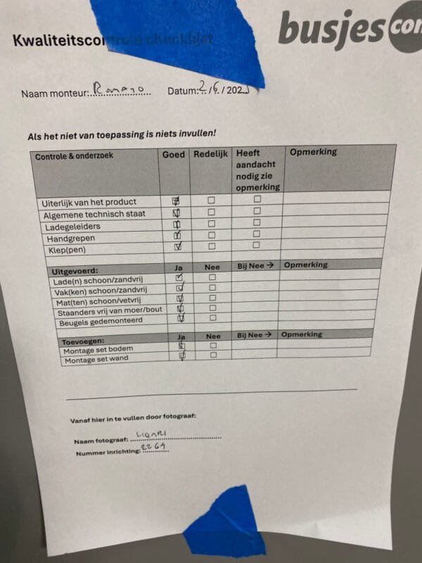 Service systeem gebruikte bus inrichting (nr 2264) - Afbeelding 11