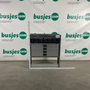 Aluca aluminium bedrijfswageninrichting gebruikt (nr 2265)