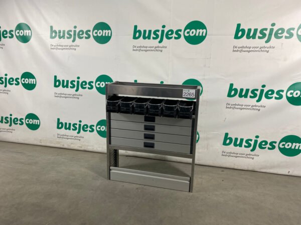 Aluca aluminium bedrijfswageninrichting gebruikt (nr 2265) - Afbeelding 10
