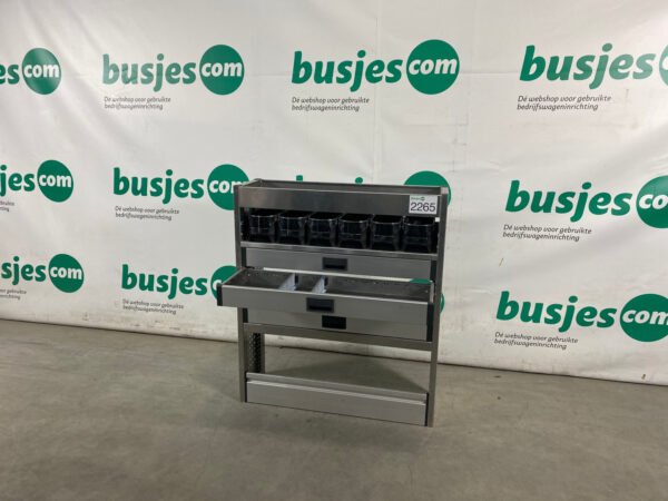 Aluca aluminium bedrijfswageninrichting gebruikt (nr 2265) - Afbeelding 8