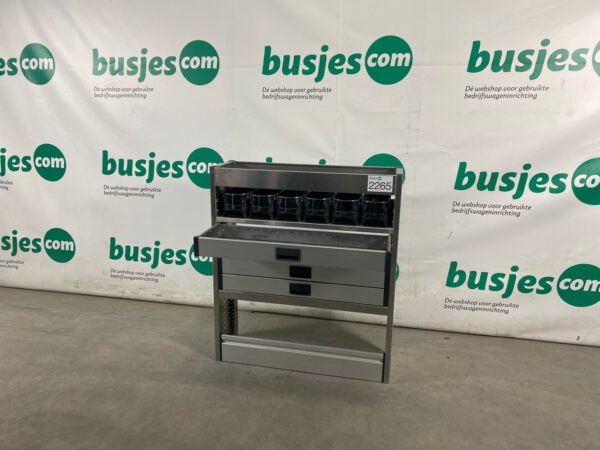 Aluca aluminium bedrijfswageninrichting gebruikt (nr 2265) - Afbeelding 9
