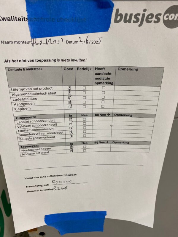 Service systeem gebruikte bus inrichting (nr 2266) - Afbeelding 11