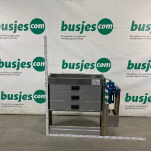 Aluca aluminium bedrijfswageninrichting gebruikt (nr 2267)